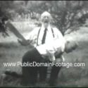 Old Man Paddling Another Old Man