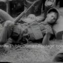 Vietnam War - US Soldiers Injured Take Cover in Church Newsreel