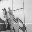 High Dive into Pool on Horseback